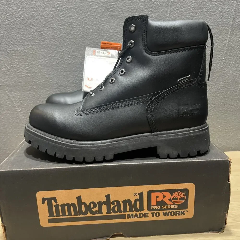 Timberland PRO 6IN Direct Attach Steel Toe EH WP/Insulated Work Boot Men Sz 12M